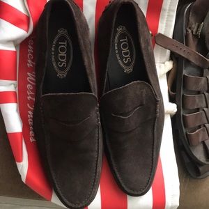 Tods Italian leather loafers